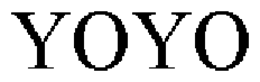 YOYO trademark