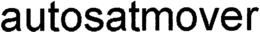 AUTOSATMOVER trademark