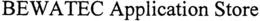 BEWATEC APPLICATION STORE trademark