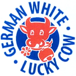 GERMAN WHITE · LUCKY COW · trademark
