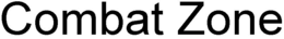 COMBAT ZONE trademark