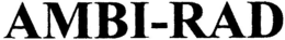 AMBI-RAD trademark