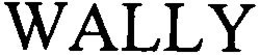 WALLY trademark