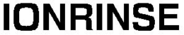 IONRINSE trademark