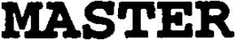 MASTER trademark