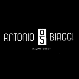 ANTONIO BIAGGI A B ITALIAN DESIGN trademark