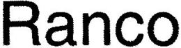 RANCO trademark