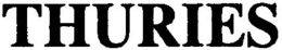 THURIES trademark