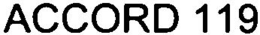 ACCORD 119 trademark
