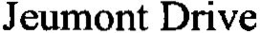 JEUMONT DRIVE trademark