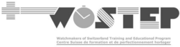 WOSTEP WATCHMAKERS OF SWITZERLAND TRAINING AND EDUCATIONAL PROGRAM CENTRE SUISSE DE FORMATION ET DE PERFECTIONNEMENT HORLOGER trademark