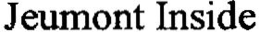 JEUMONT INSIDE trademark