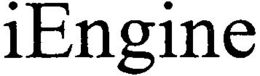 IENGINE trademark