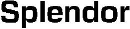 SPLENDOR trademark