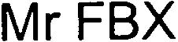 MR FBX trademark
