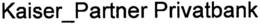KAISER_PARTNER PRIVATBANK trademark