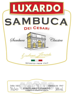 LUXARDO SAMBUCA DEI CESARI SAMBUCA CLASSICA GIROLAMO LUXARDO trademark