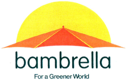 BAMBRELLA FOR A GREENER WORLD trademark