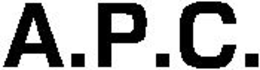 A.P.C. trademark