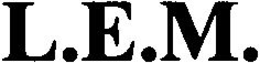 L.E.M. trademark