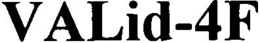 VALID-4F trademark
