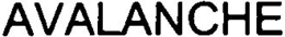AVALANCHE trademark