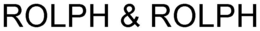 ROLPH & ROLPH trademark