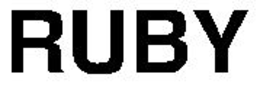 RUBY trademark