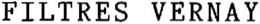 FILTRES VERNAY trademark