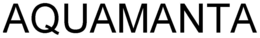 AQUAMANTA trademark