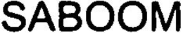 SABOOM trademark