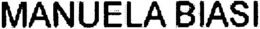 MANUELA BIASI trademark