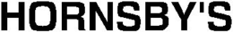 HORNSBY'S trademark