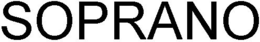 SOPRANO trademark