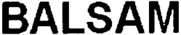 BALSAM trademark