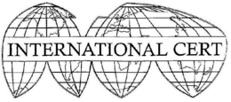 INTERNATIONAL CERT trademark