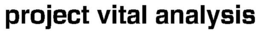 PROJECT VITAL ANALYSIS trademark