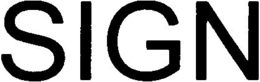 SIGN trademark