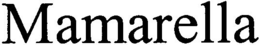 MAMARELLA trademark