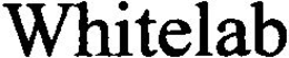 WHITELAB trademark