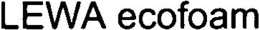 LEWA ECOFOAM trademark