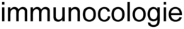 IMMUNOCOLOGIE trademark