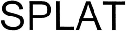 SPLAT trademark