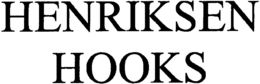 HENRIKSEN HOOKS trademark