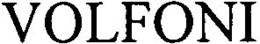 VOLFONI trademark