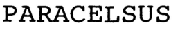 PARACELSUS trademark