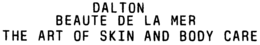 DALTON BEAUTE DE LA MER THE ART OF SKIN AND BODY CARE trademark