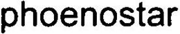 PHOENOSTAR trademark