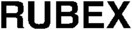 RUBEX trademark