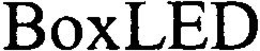 BOXLED trademark